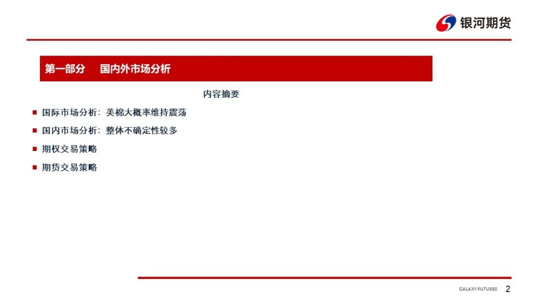 【棉系周报】下游端谨慎为主 棉花价格走势震荡