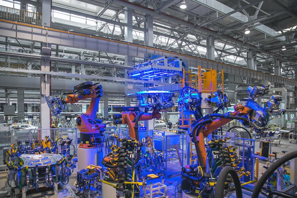 长安汽车制造工厂.