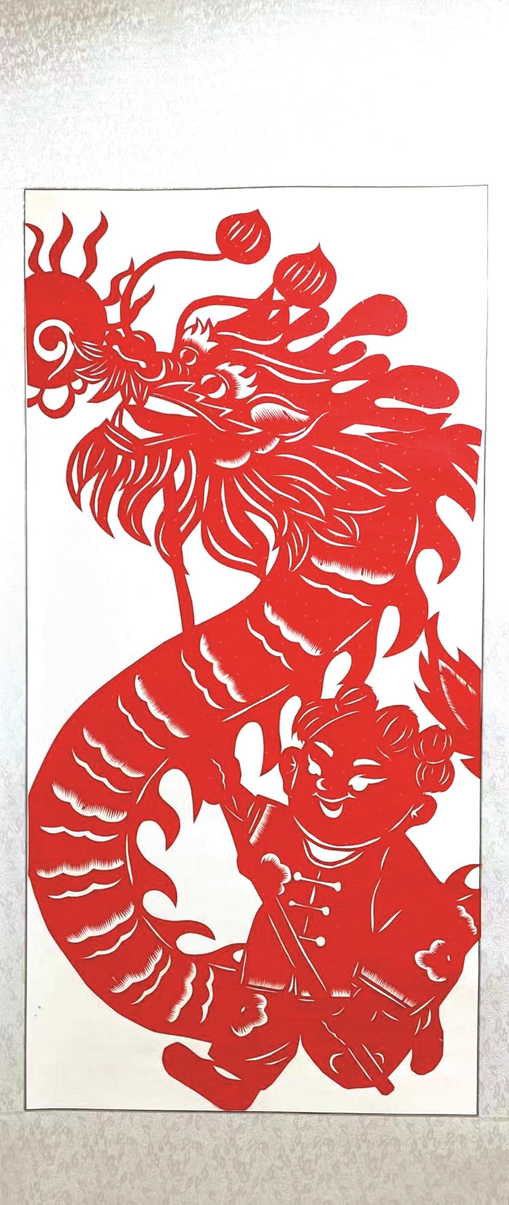 舞龙 张灵燕 作