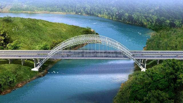 沱江特大桥效果图 蜀道集团川高成内渝公司供图