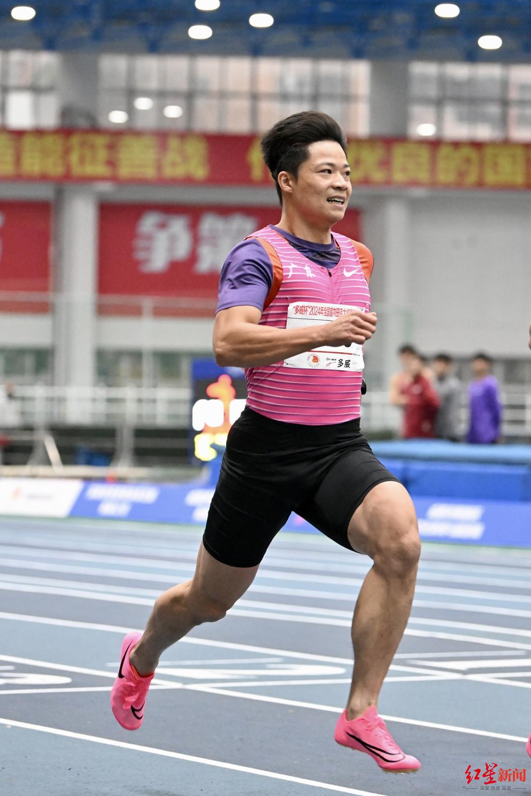 苏炳添复出之战拿到亚军以001秒不敌师弟兼徒弟