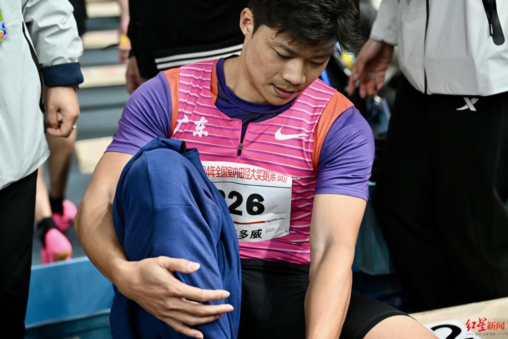 苏炳添复出之战拿到亚军,以0.01秒不敌"师弟兼徒弟"