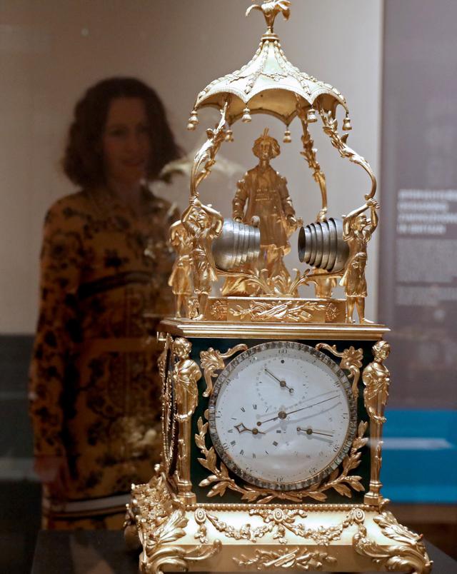故宫自鸣钟展出惊艳伦敦|英国_新浪财经_新浪网