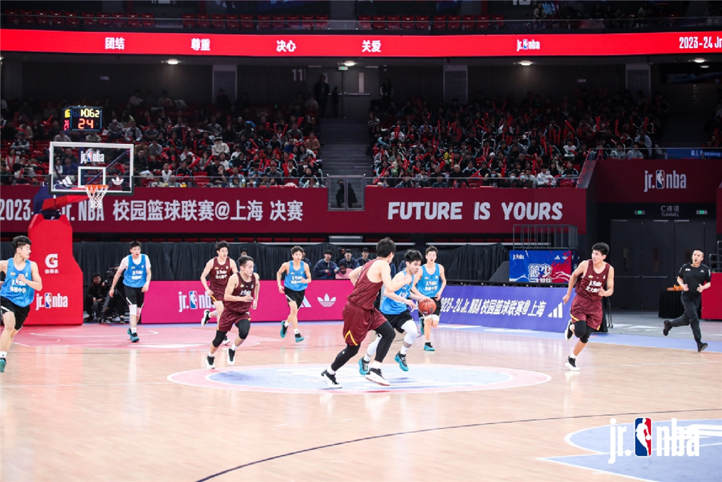 nba校园篮球联赛@上海,南模,向明中学获总决赛冠军|上海_新浪财经