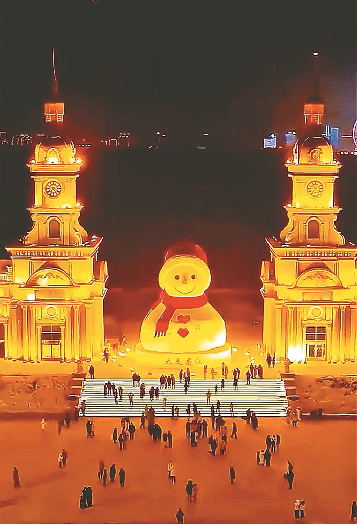 哈尔滨冰雪节琐忆|冰灯_新浪财经_新浪网