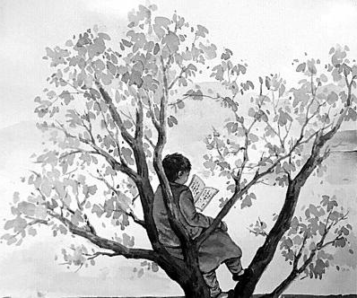 胡椒枪绘根据孙犁小说《荷花淀》改编的同名连环画.