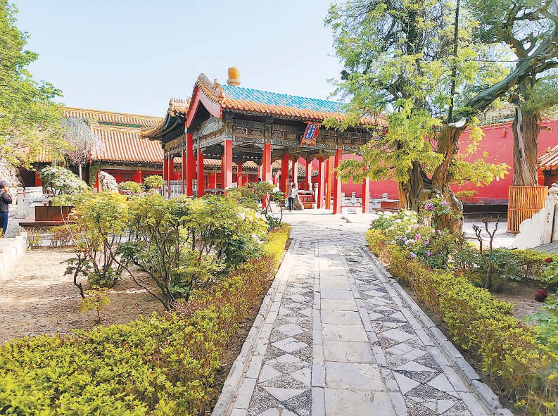 御花园里的"和谐盛世"|故宫_新浪财经_新浪网