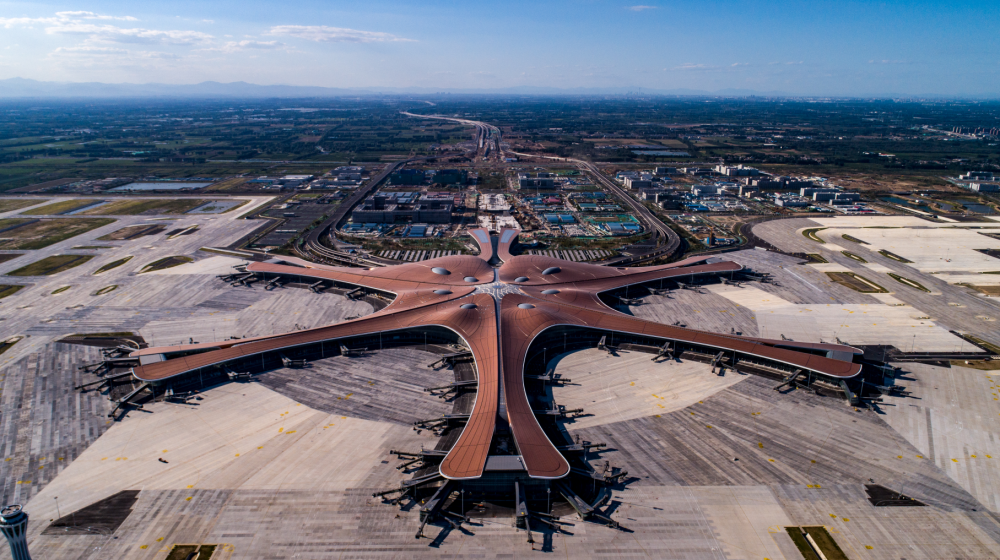 这是大兴机场航拍图.新华社发