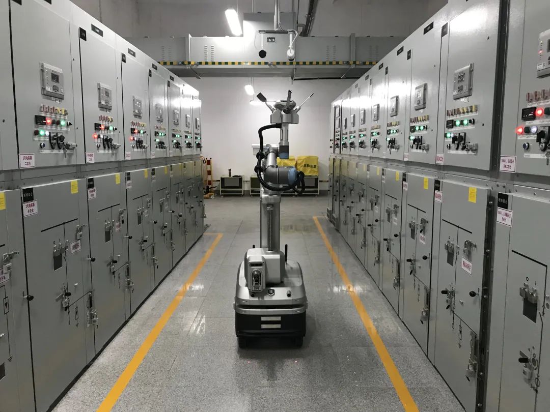 申昊科技开关室操作机器人现场作业。（资料图片）