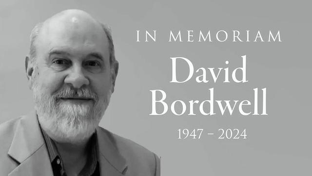 电影理论家大卫·波德维尔去世享年76岁,曾著《电影世界史》|大卫