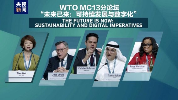 世贸组织部长级会议权威嘉宾共话"中国经济发展新机遇