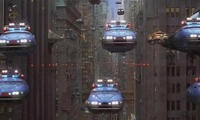 电影《第五元素》的空中出租车.图源:网络
