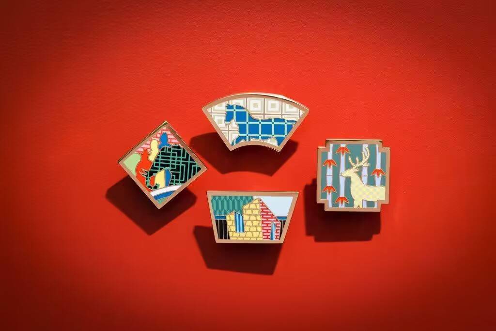 香港故宫文化博物馆开发的文创产品.香港故宫文化博物馆供图