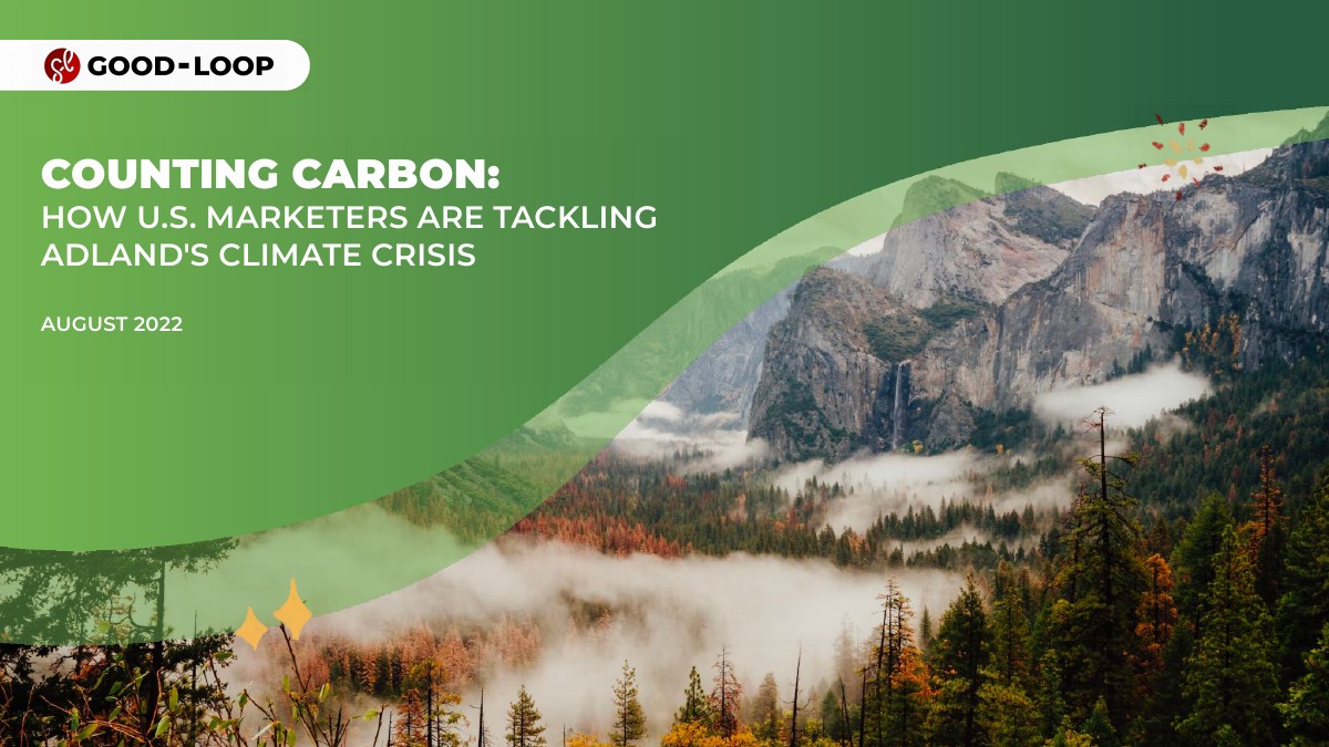goodloop美国营销人员应对adland的气候危机