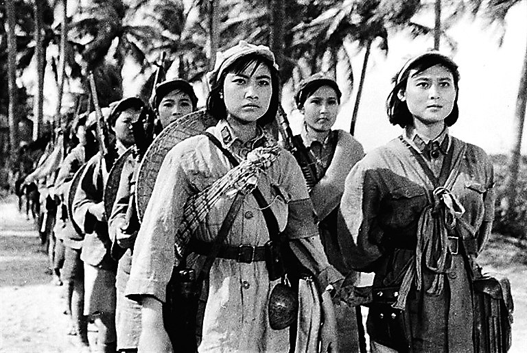 电影《红色娘子军》剧照.资料图
