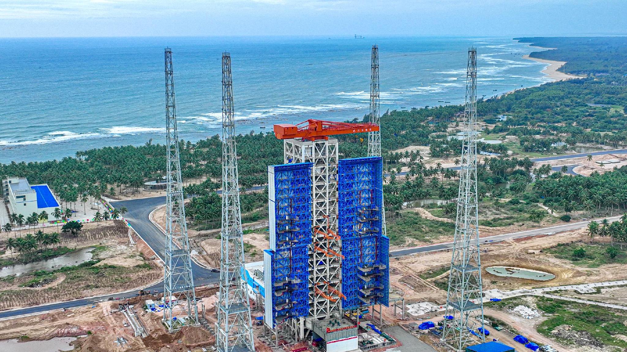 海南国际商业航天发射中心一号工位已经竣工