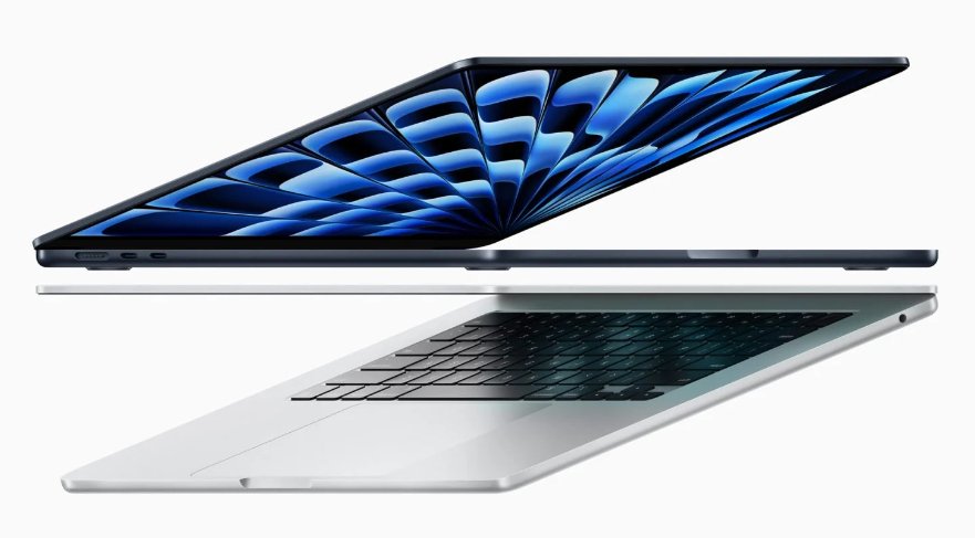 Apple MacBook Air M3推出更快SoC、WiFi 6E并支持两个外接显示器