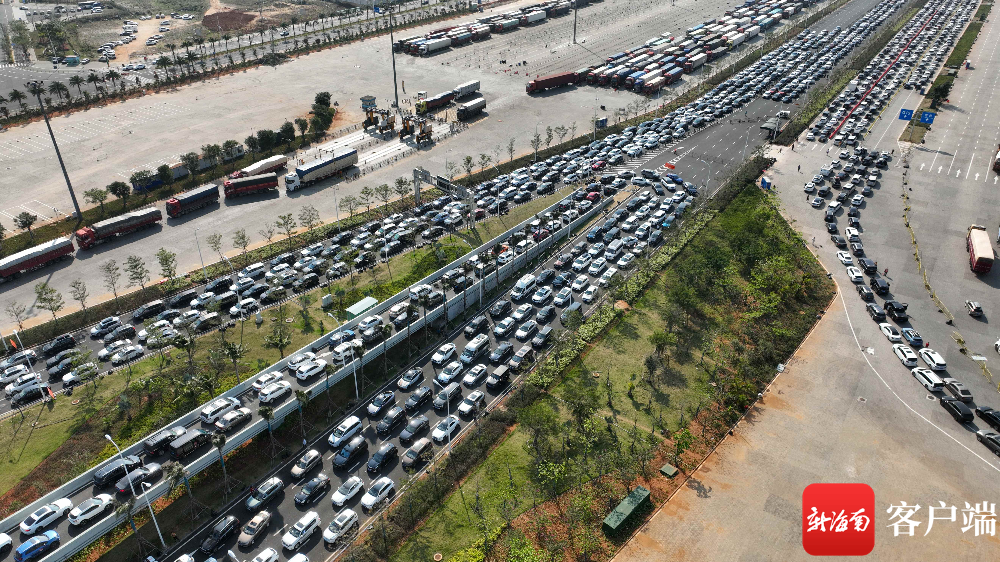 2024年春运琼州海峡车客流量均创下历史新高|春运_新浪财经_新浪网