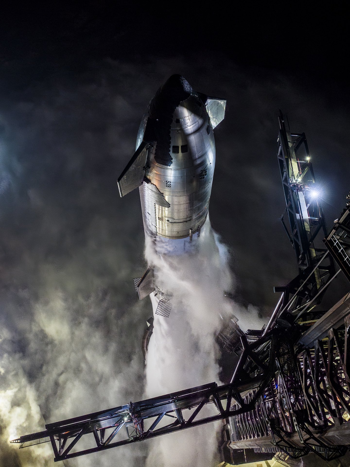 马斯克spacex星舰重型火箭第三次试飞正在准备中