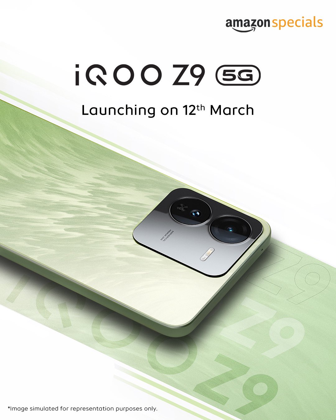 iQOO Z9 手机 3 月 12 日海外发布：采用天玑 7200、6.78 英寸 120Hz 高刷屏