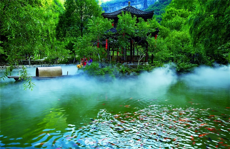 酉阳桃花源景区.重庆市文化旅游委供图