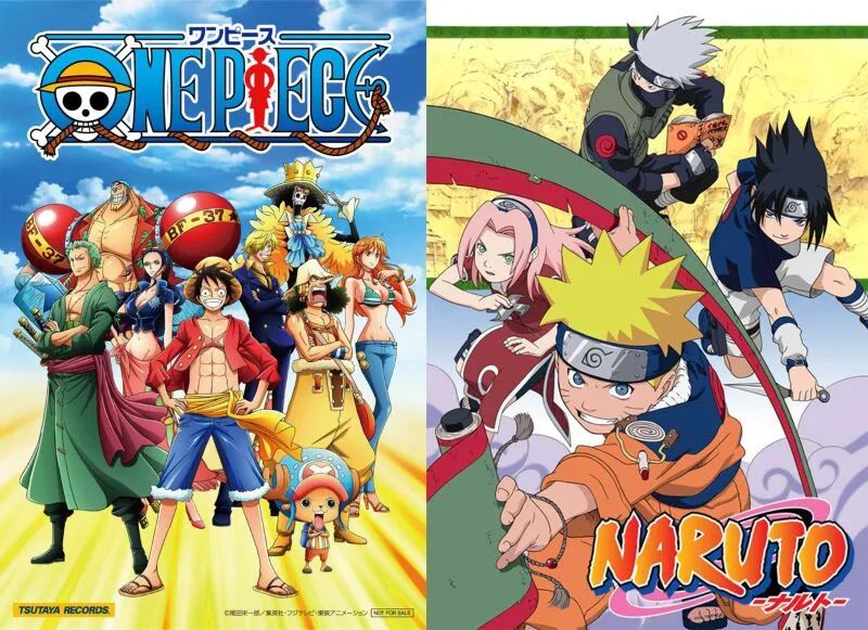 《海贼王》《火影忍者》海报鸟山明原本其实并不想连载这么久,在"天下