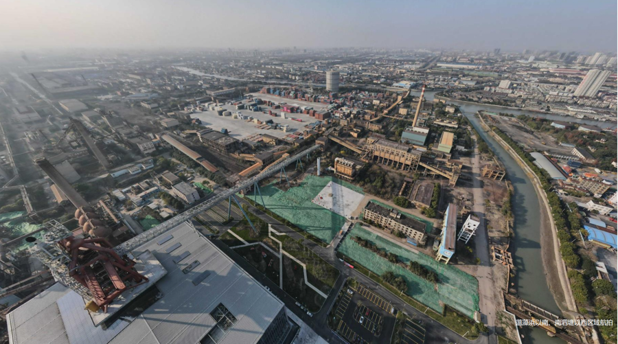 人们印象中的吴淞地区,总是和钢铁,厂区,工业关联"为什么是大吴淞?