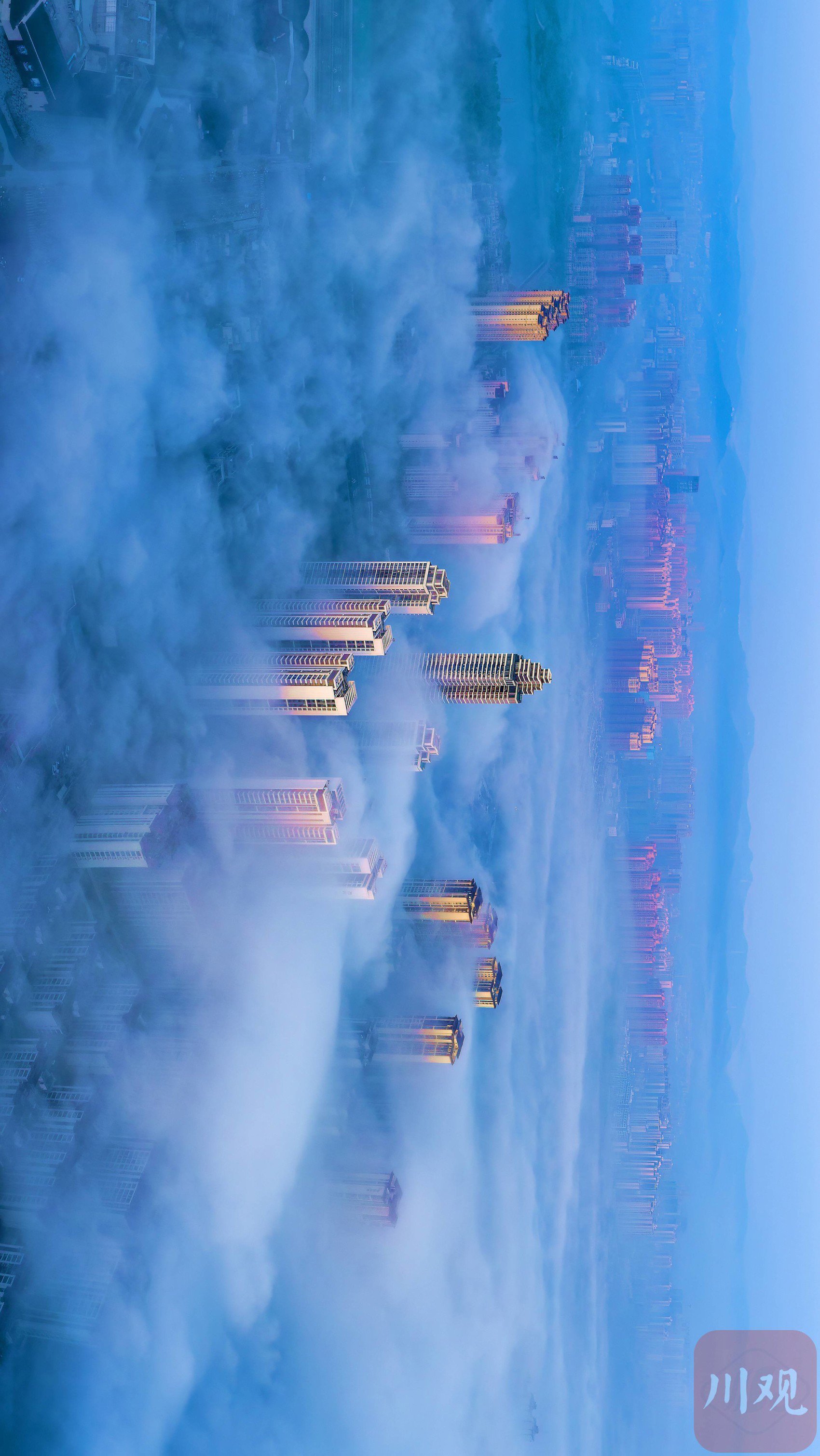 05|晨雾中的仁寿县城.06|仁寿城市灯光秀.07|仁寿城市灯光秀.