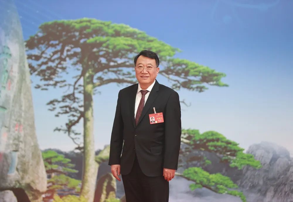 全国人大代表,合肥市市长罗云峰 图片来源:受访者提供