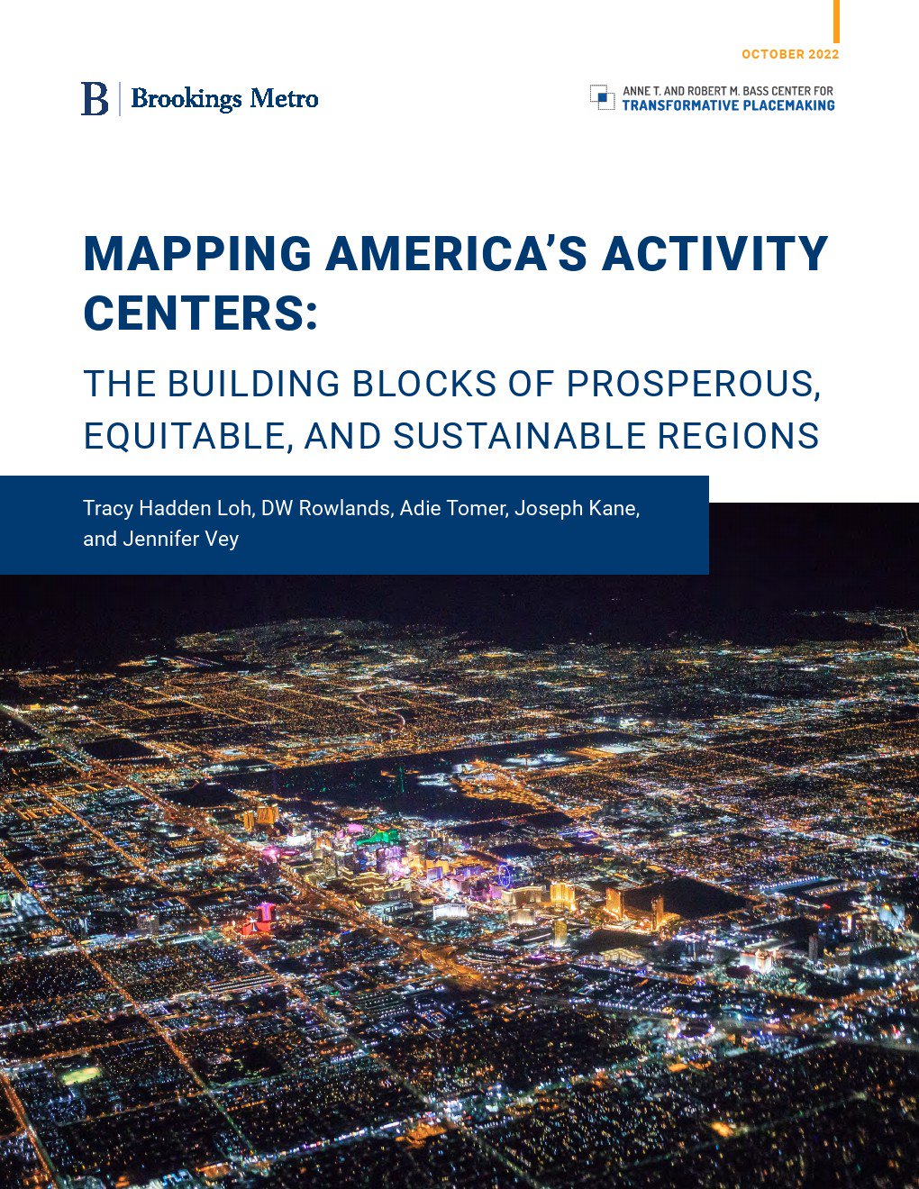 布若金斯城市：绘制美国活动中心的地图
