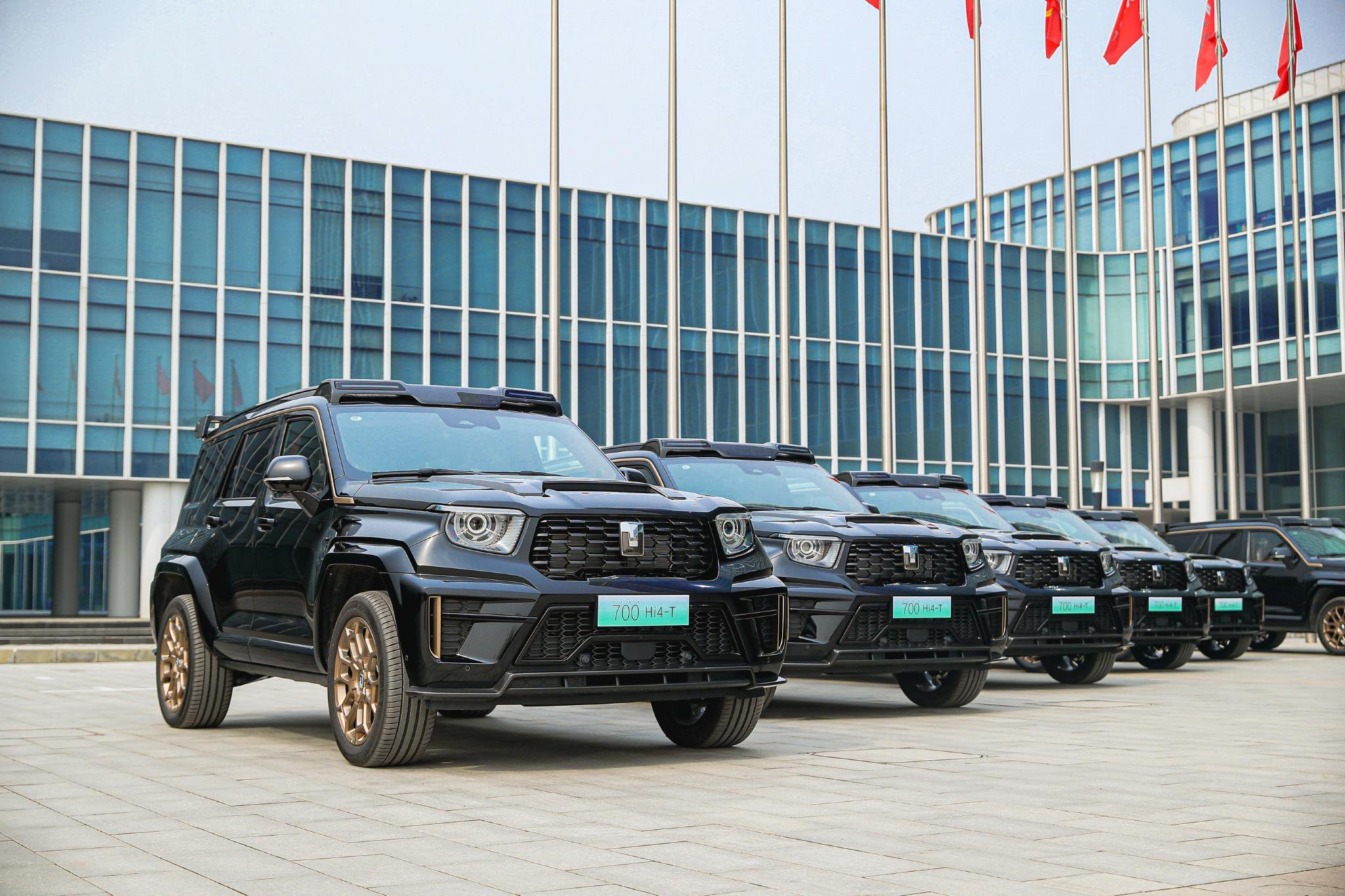 坦克700 hi4-t限定版用户交付仪式. 长城汽车供图 华龙网发