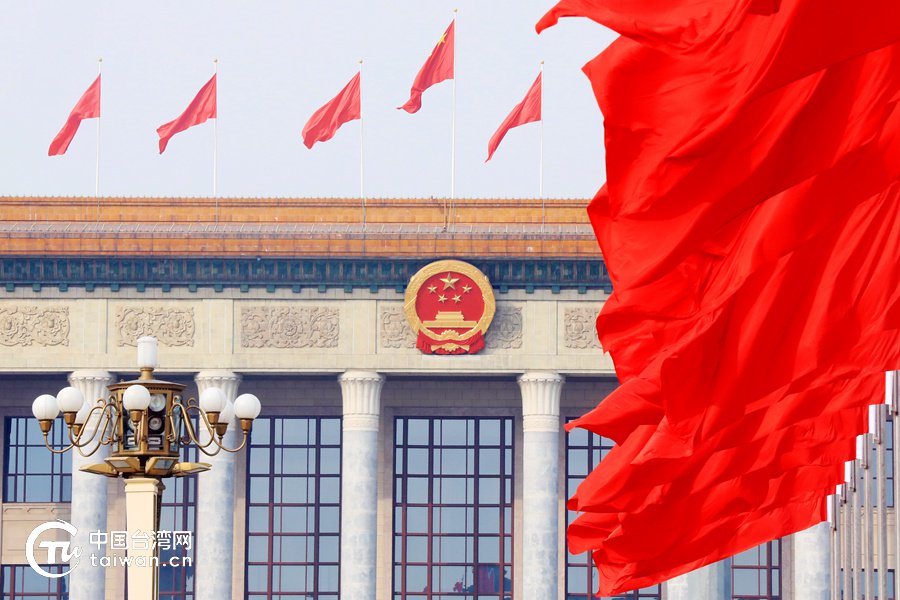 人民大会堂外景.(中国台湾网记者 尹赛楠 摄)