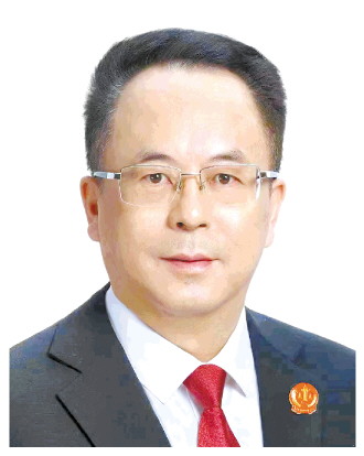 图为四川省高级人民法院院长王树江代表. 资料图片