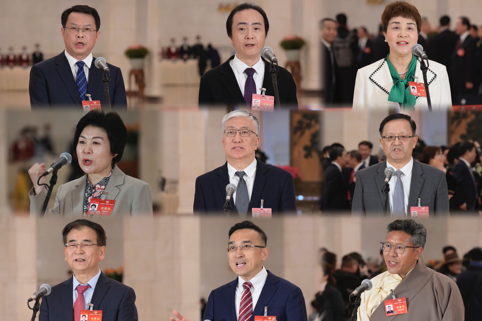 三场"委员通道"这些目标很坚定!来源:新华社编辑:陈纲