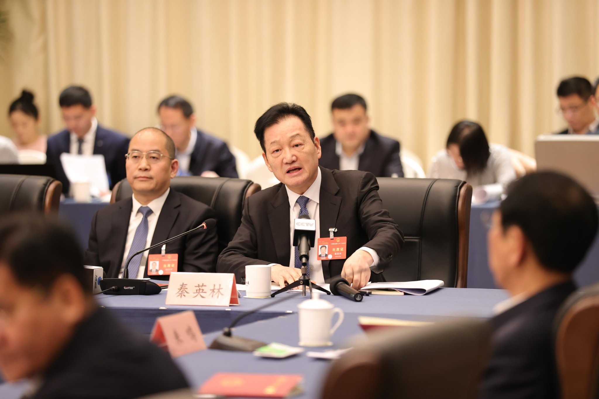 全国人大代表,牧原股份董事长秦英林 受访者供图