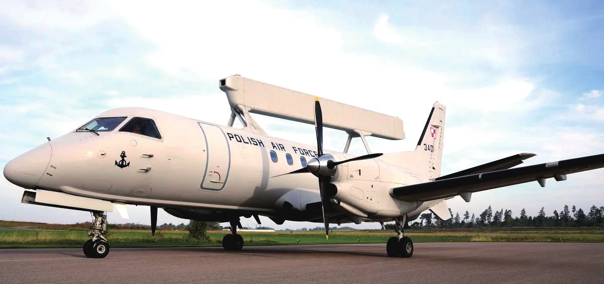 萨博向波兰空军交付首架预警机