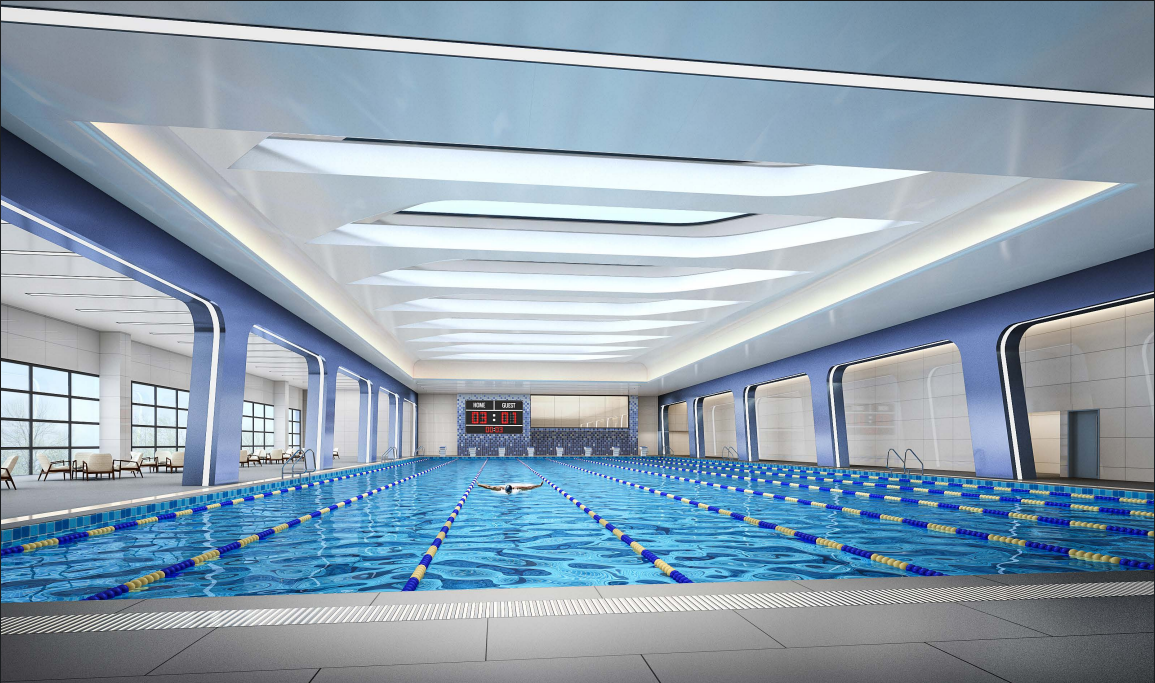 游泳池改造效果图.