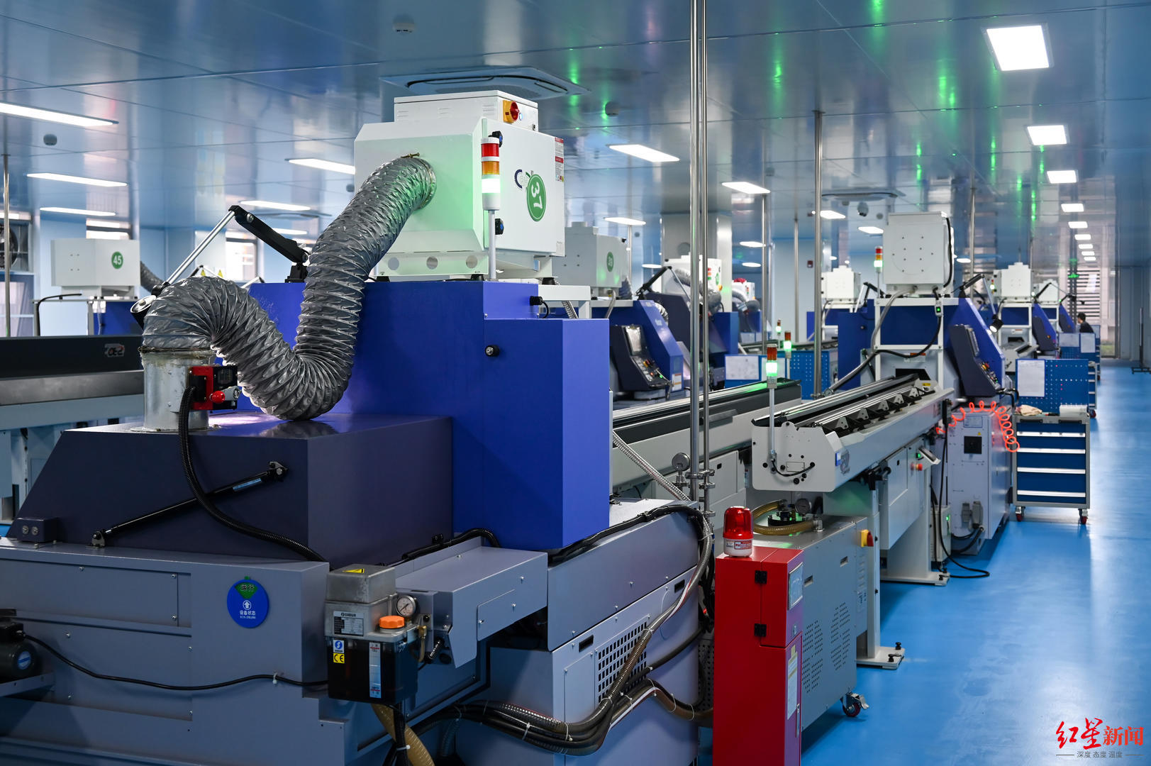 ▲成都贝施美医疗科技股份有限公司精密加工中心