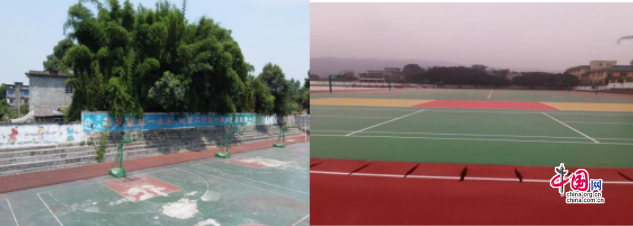 宜宾长宁县9所学校运动场地"焕新颜",提升师生"幸福感"