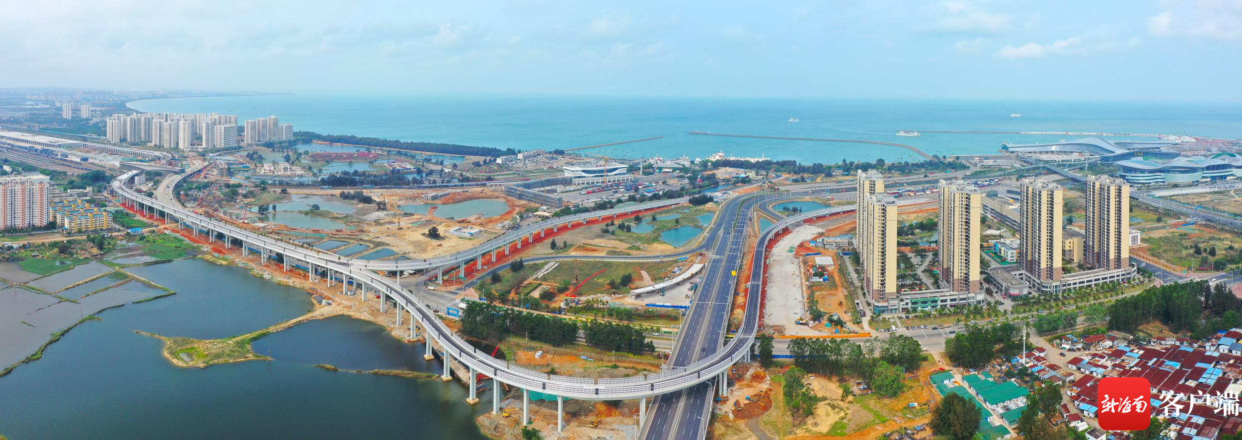 海口新海港和南港"二线口岸"(货运)集中查验场附属