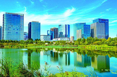 北京经开区国家信创园已集聚全国百分之九十以上的信息技术头部企业，形成了全产业链的信创产业生态。资料图片