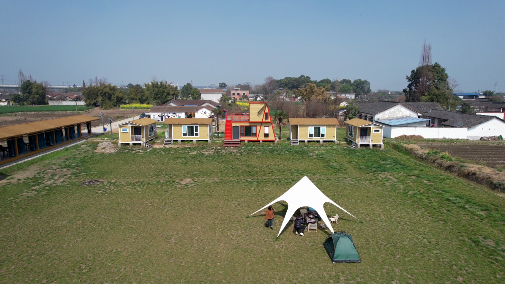 石虎村营地 王攀 摄