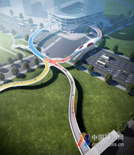 还将打造一个空中连廊与霞浦站无缝相连,无需外界道路即可达地铁站