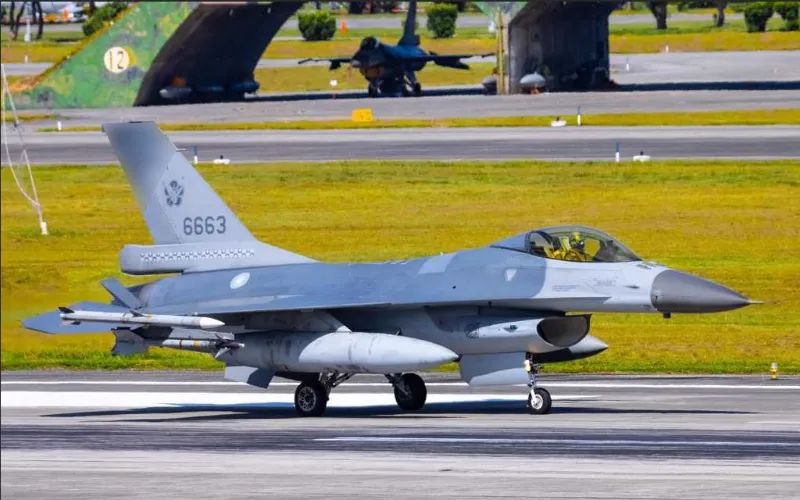 f-16战机(资料图)图源:台媒