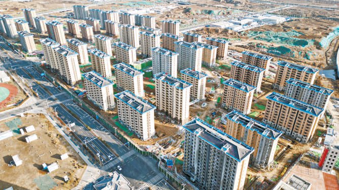 雄安容西片区安置房加快建设_新浪财经_新浪网