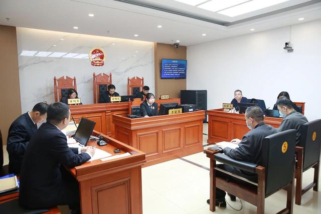 庭审现场. 图源:密云法院