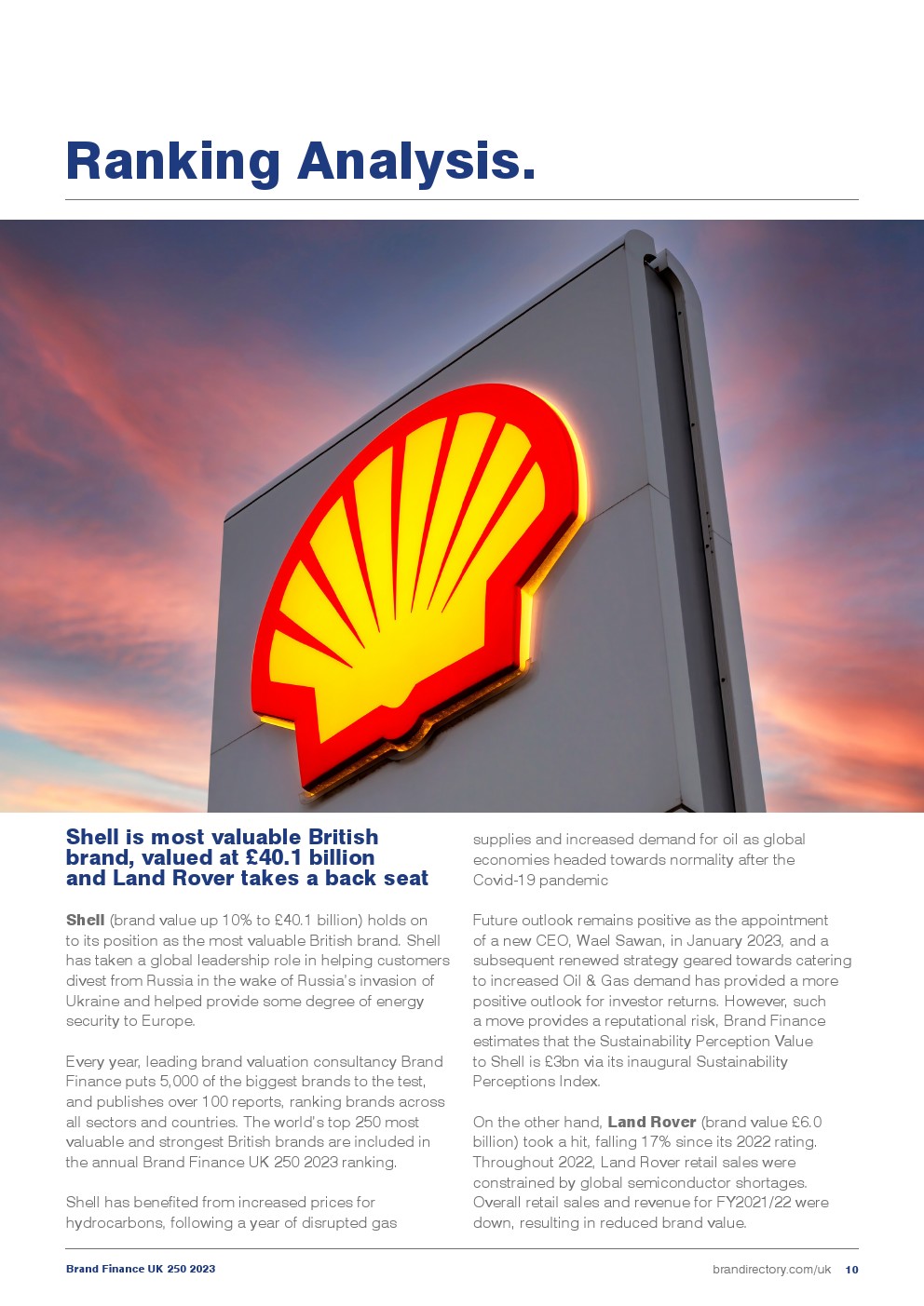 brandfinance2023年英国品牌250强