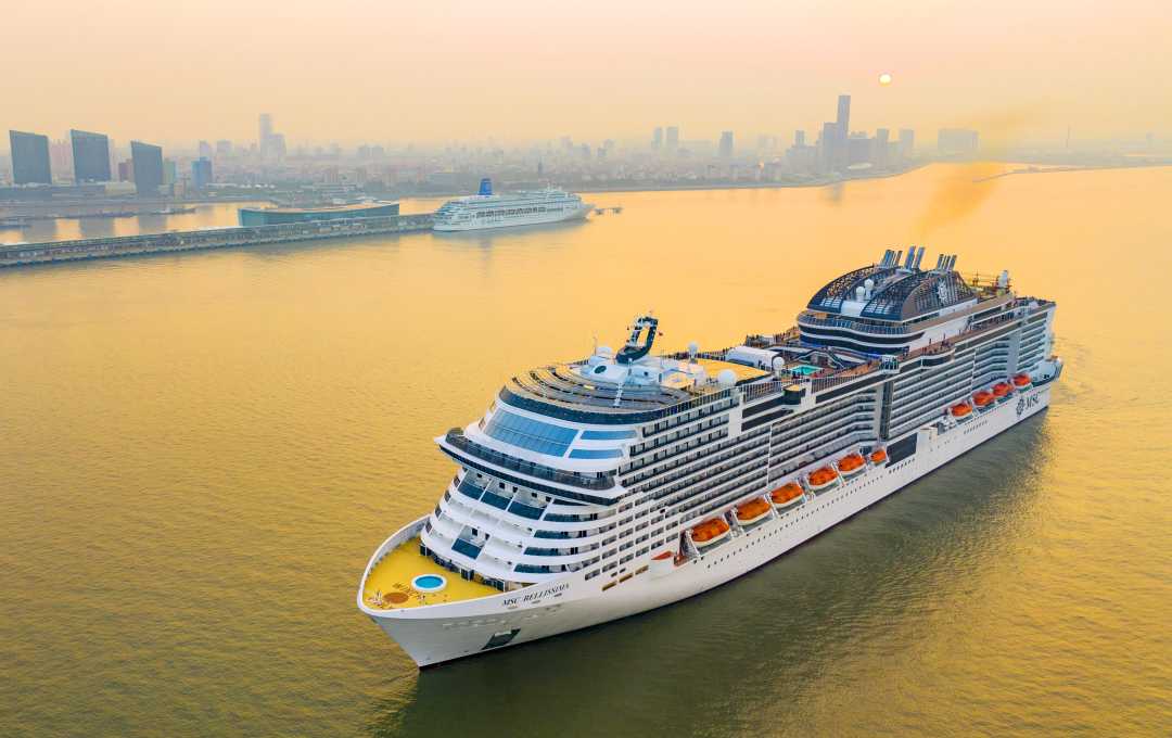 上海宝山:地中海邮轮旗下"亚洲旗舰"msc荣耀号上海母港首航|上海市