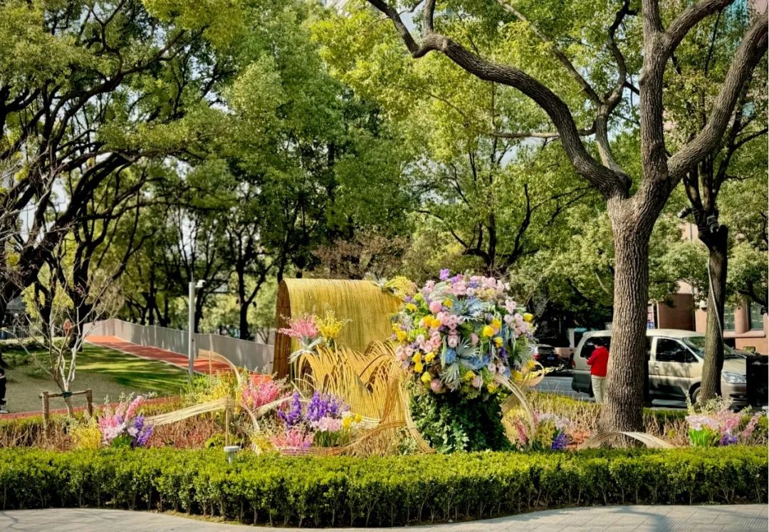 虹桥公园一处新景观亮相,一起去"逐梦春光"吧~|上海市_新浪财经_新浪