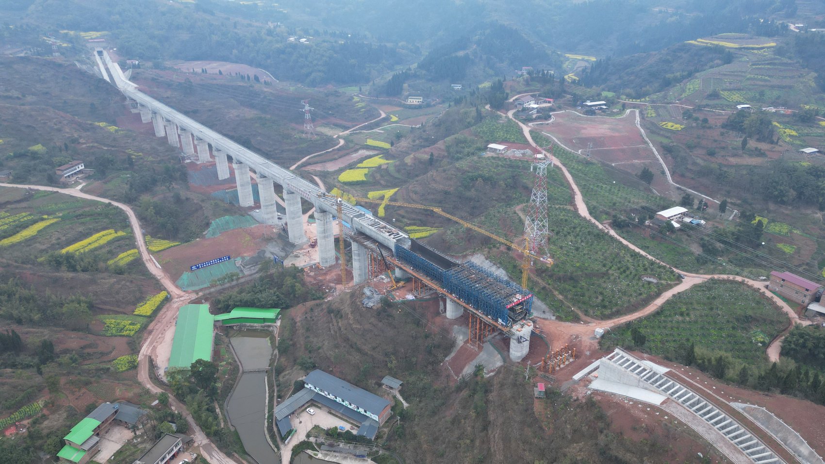 全力冲刺一季度"开门红"丨向家坝灌区建设全速推进,北总干渠一期一步